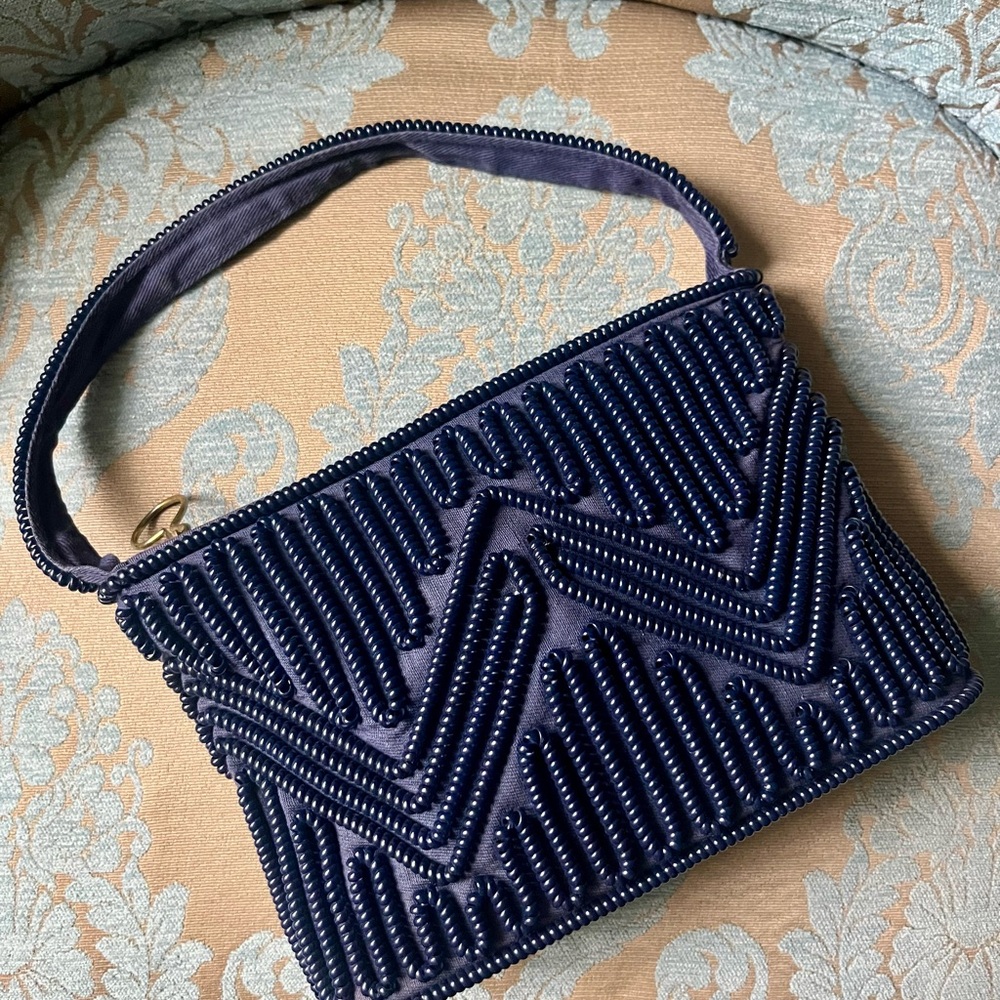 1940's Telephone Cored Hand Bag Clutch